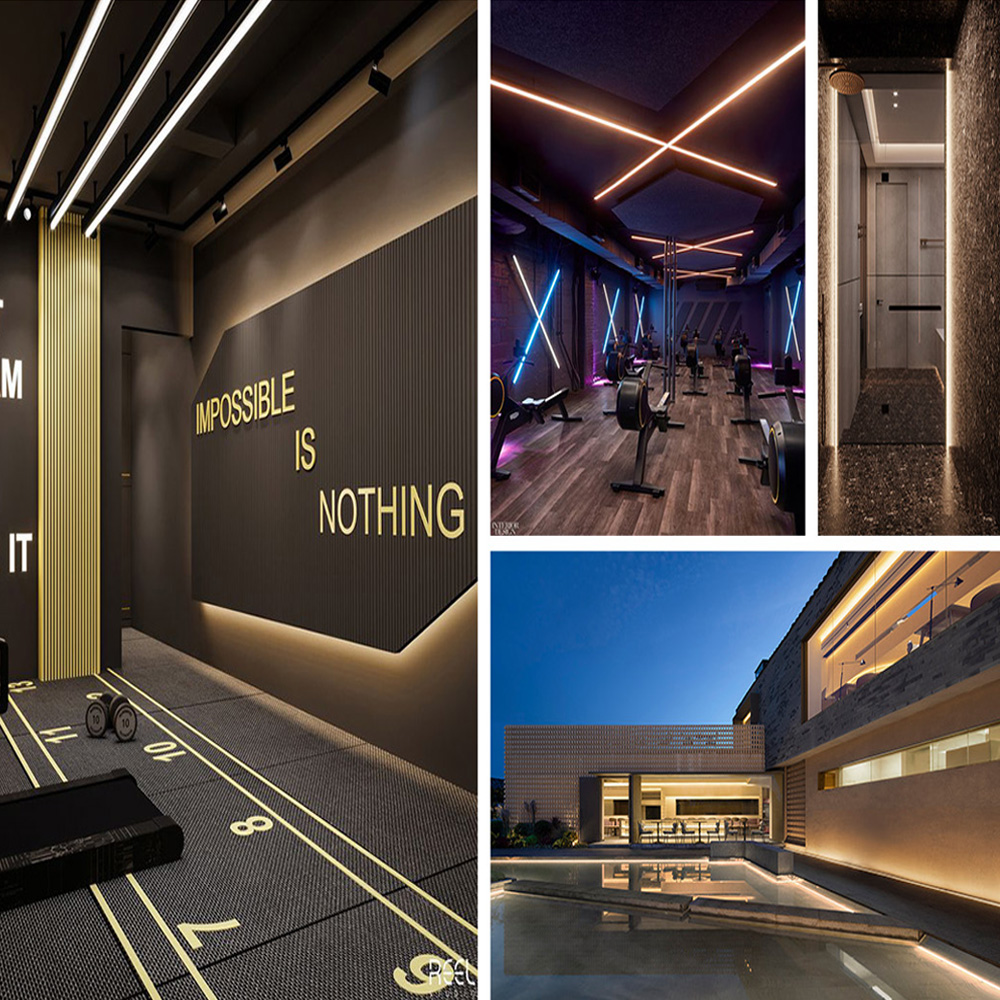 健身房灯光装修