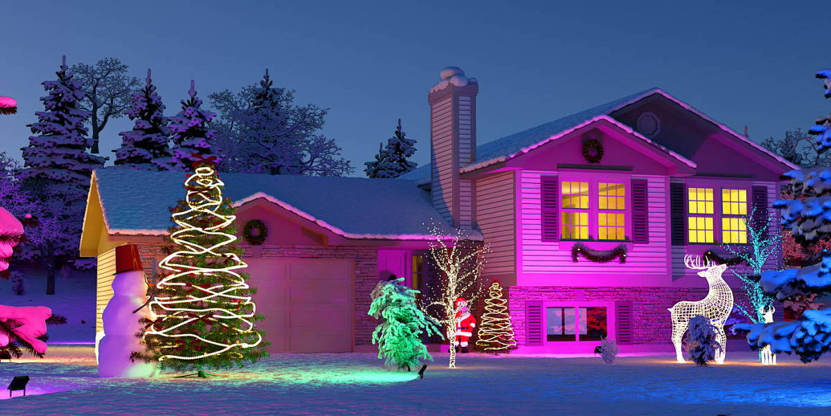 圣诞节室内户外灯带如何选择？广东法仕特给您来支招！