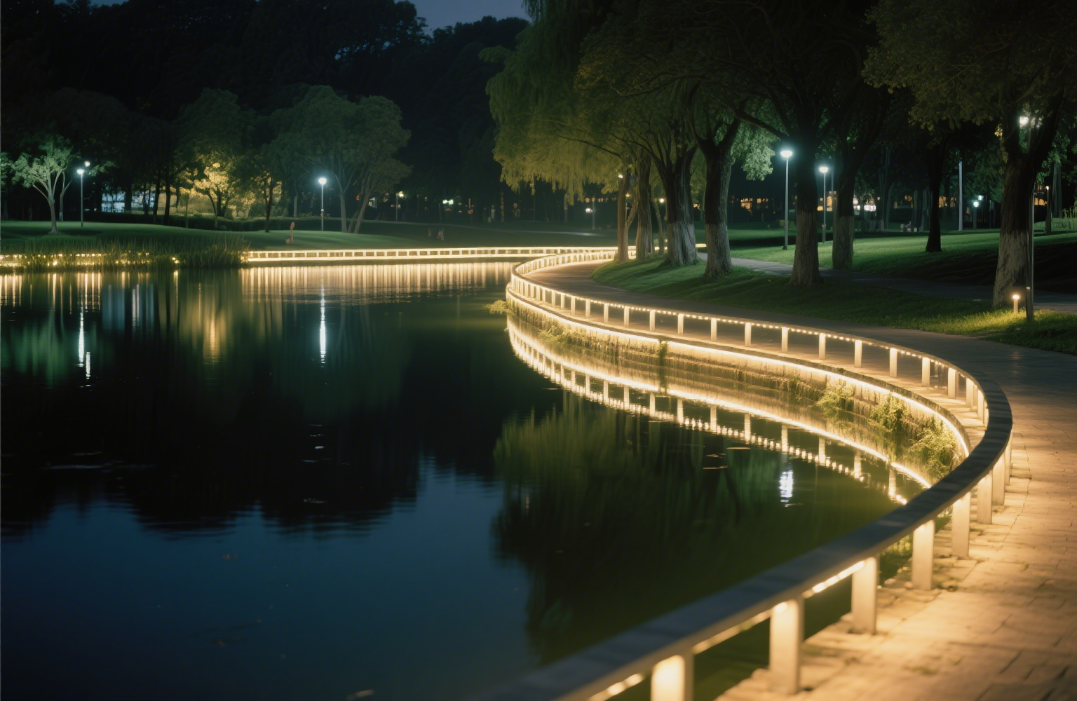 公园照明如何选择理想LED灯带？广东法仕特为您分析